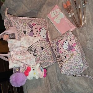 Matching Hello Kitty Bags and Complimentary Items